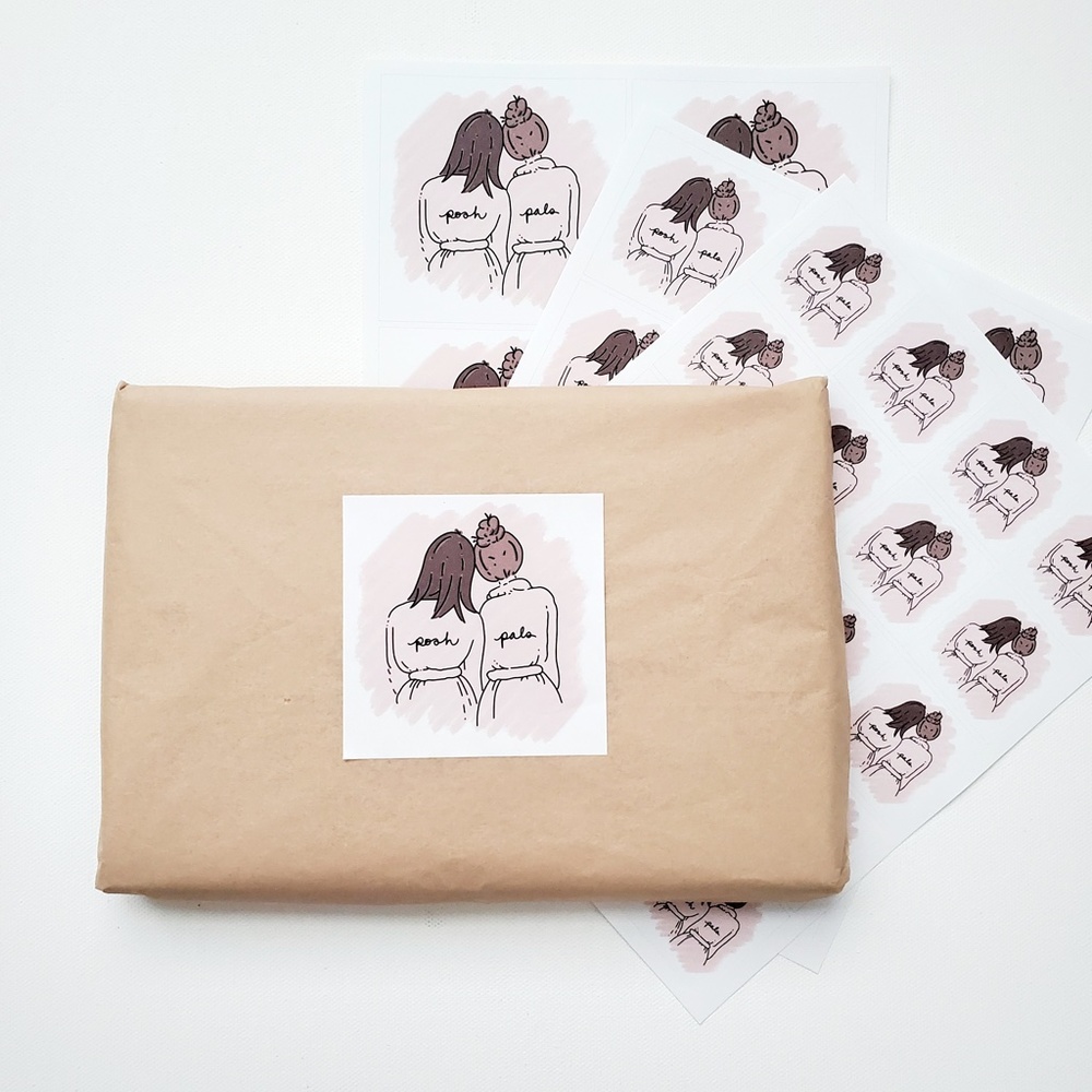 B078 STICKERS Custom Personalized Poshmark Stickers POSH PALS Shipping Supplies - Picture 6 of 9